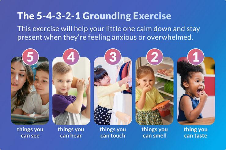 54321 grounding technique kids