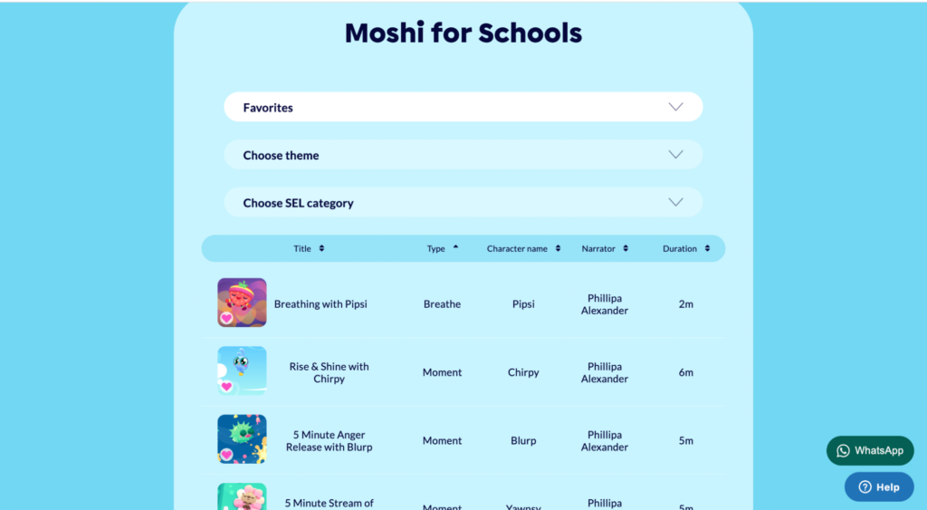 Favorite Moshi Tracks at Your Fingertips 3
