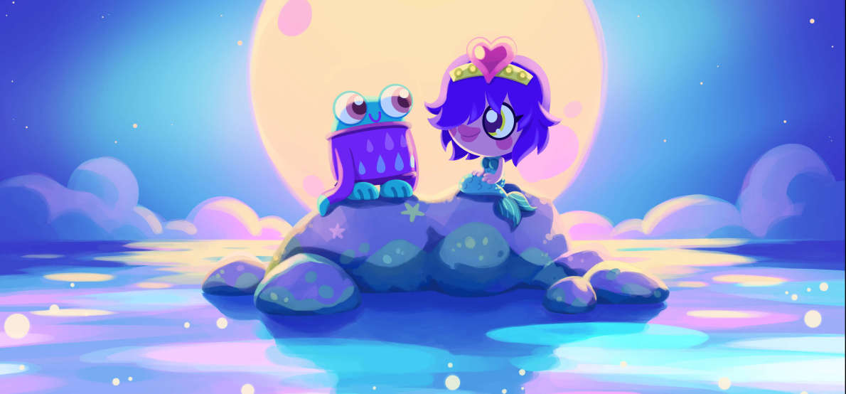 Meet the Moshling – Cali the Moonlit Mermaid