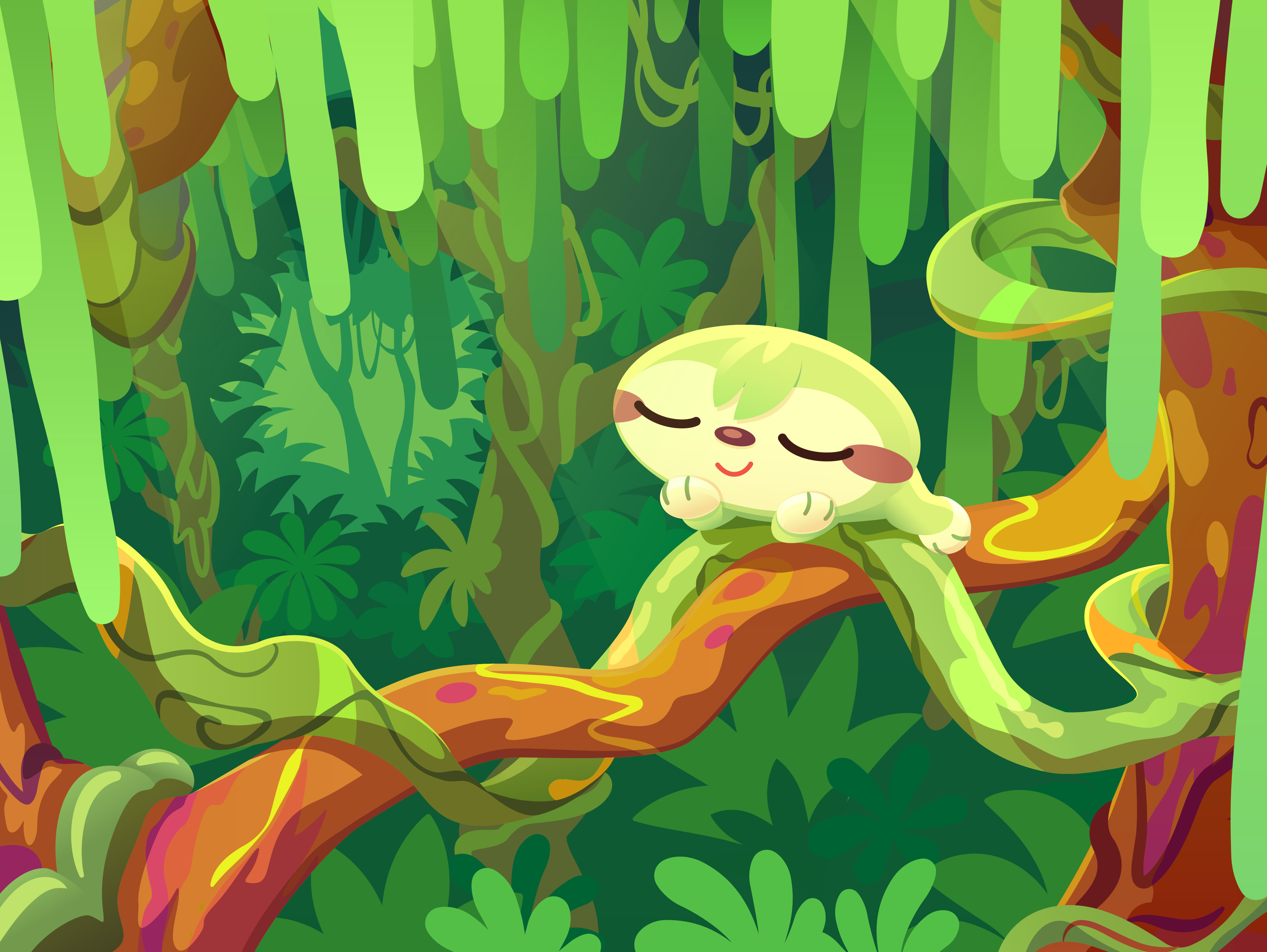 Moshi Bedtime Stories – Luna's Restful Rainforest