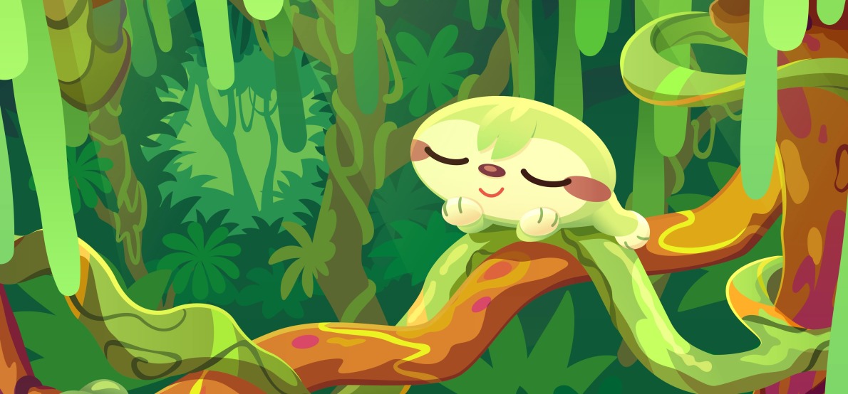 Meet the Moshling – Luna the Sleepy Sloth