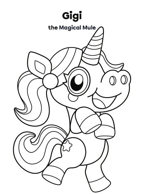 Gigi the Magical Mule