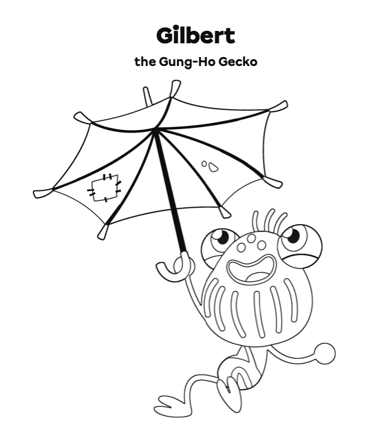 Gilbert the Gung-Ho Gecko