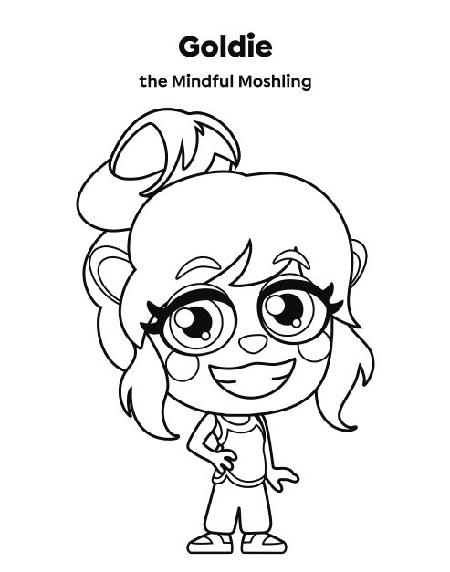 Goldie the Mindful Moshling 2