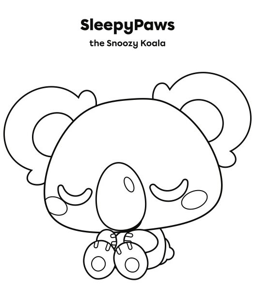 SleepyPaws the Snoozy Koala