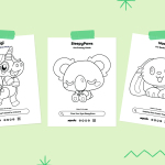 Coloring Pages for Kids - Your Favorite Moshlings 1