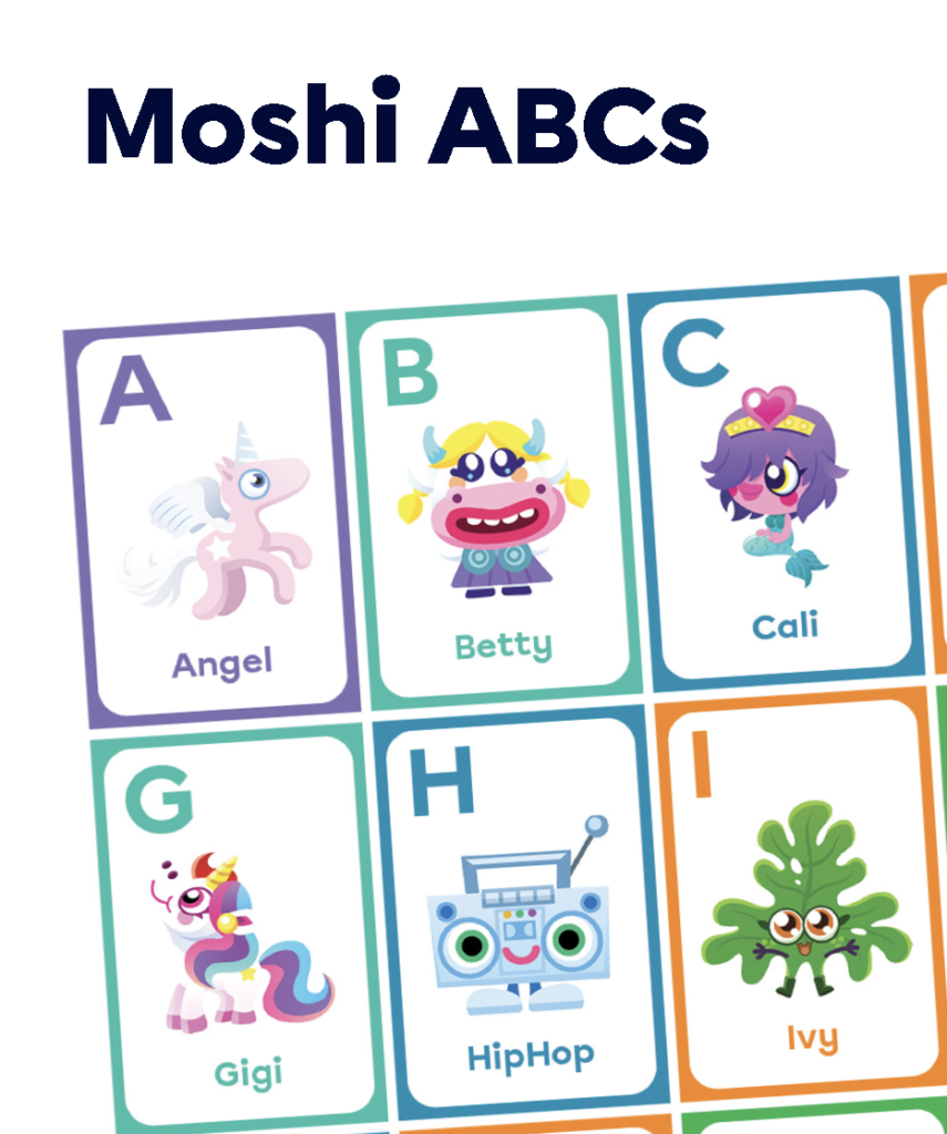 Moshi ABCs Coloring Book